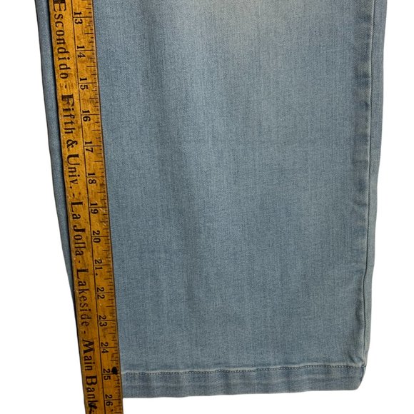 NYDJ  Womens Jeans Tag W16 Blue Light Wash W38xL26 Denim - Picture 3 of 12